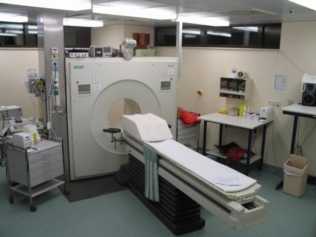 2003 PET facility equipped with an ECAT Exact HR+ PET scanner.