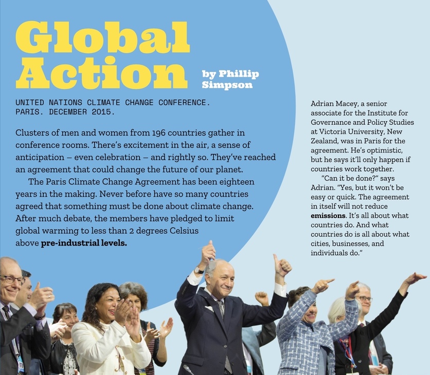 2017 Connected journal article: 'Global action'.