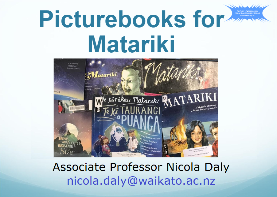 Picturebooks for Matariki slideshow — Science Learning Hub