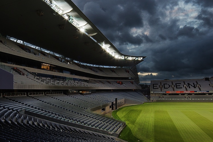 Eden Park stadium floodlights, Auckland, New Zealand