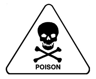 standard symbol warning of poison.