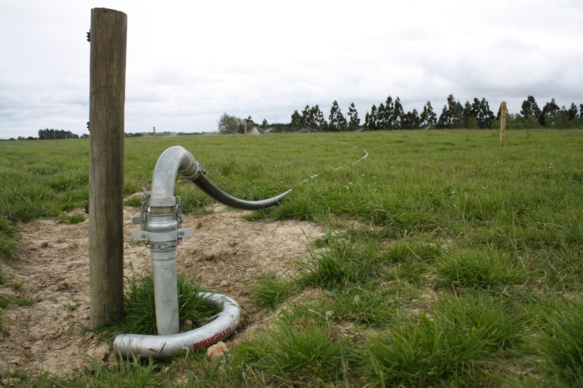 Pipes collecting effluent from stand-off pads or herd shelters