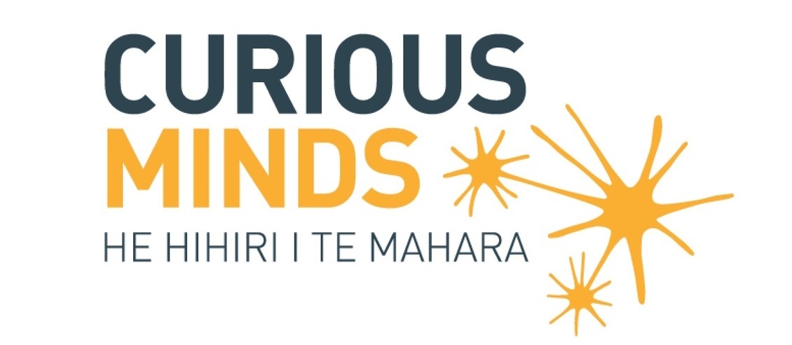 Curious Minds logo.