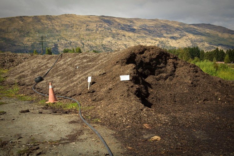 Industrial compost facility