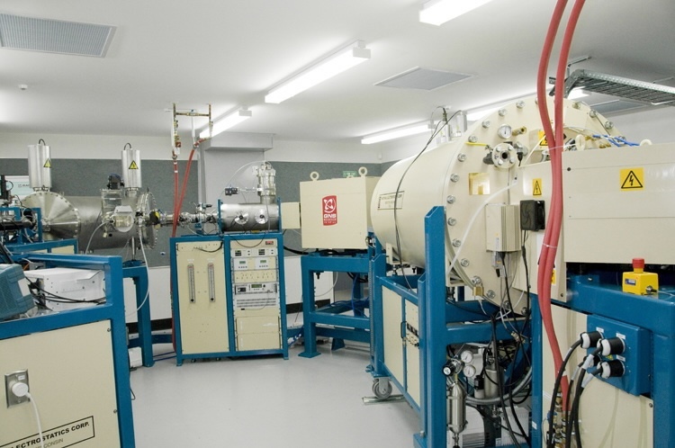 Accelerator mass spectrometer at Rafter Radiocarbon Laboratory