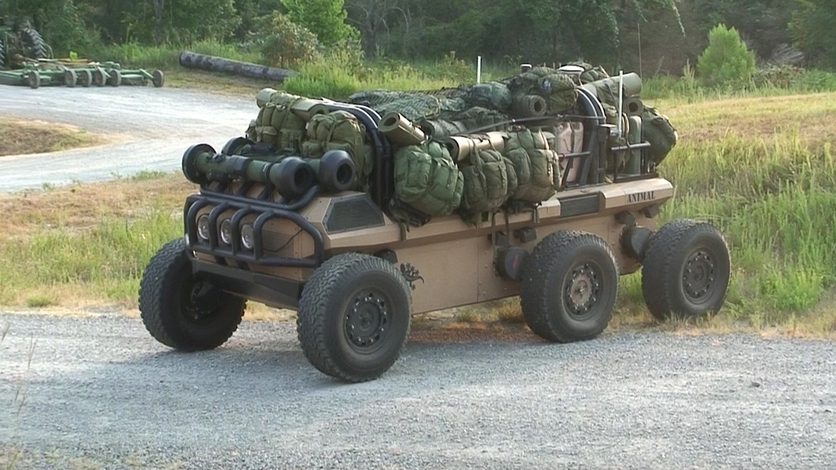 MULE (Multifunctional Utility Logistics Equipment) vehicle