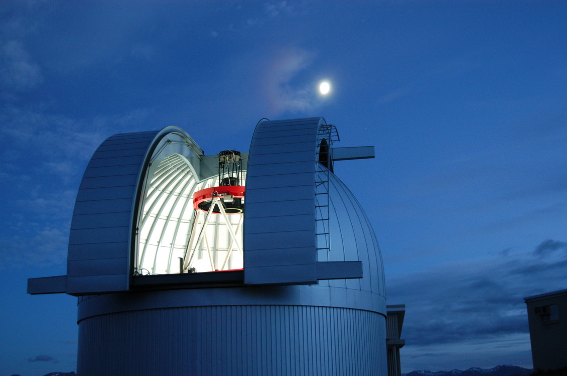 1.8m telescope, University of Canterbury Observatory, Mt John