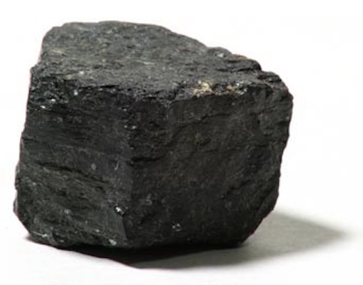 Lump of coal. 