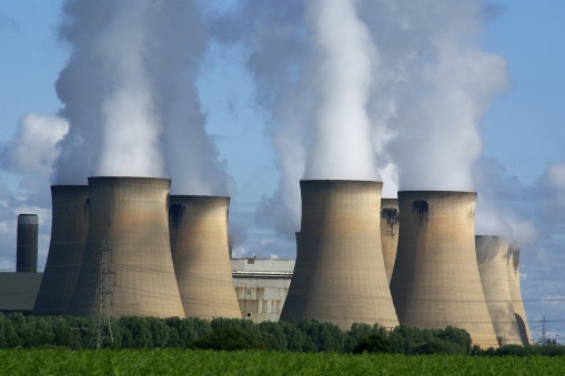 Drax coal-fired power station, North Yorkshire, England