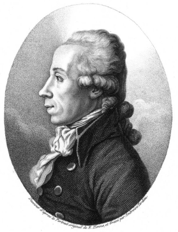 Engraving by Ambroise Tardieu of Martin Heinrich Klaproth.