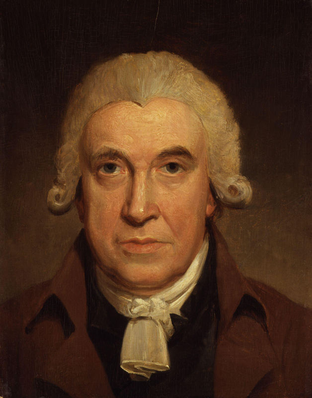 Painting of James Watt by Henry Howard, circa 1797. Head