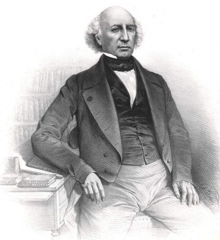 Litograph is by Alexandre Collette of Mathieu Orfila (1787-1853)