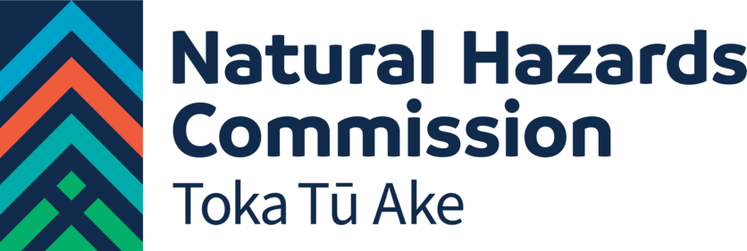 Natural Hazards Commission Toka Tū Ake logo.