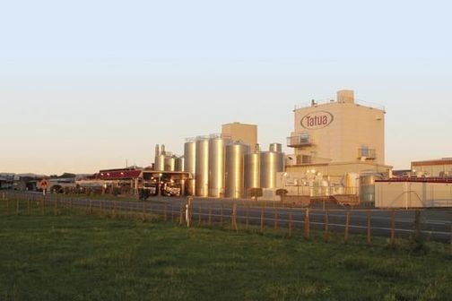 The Tatua Co-operative Dairy Company factory, Waikato, NZ.