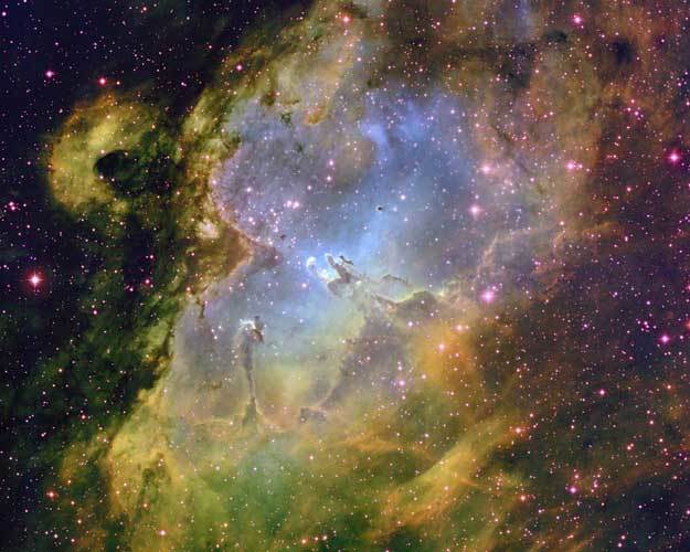 Eagle Nebula is an example of a stellar nursery. 