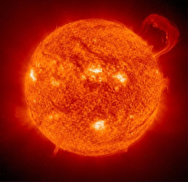 The Sun is a star powered by nuclear fusion in it's core.