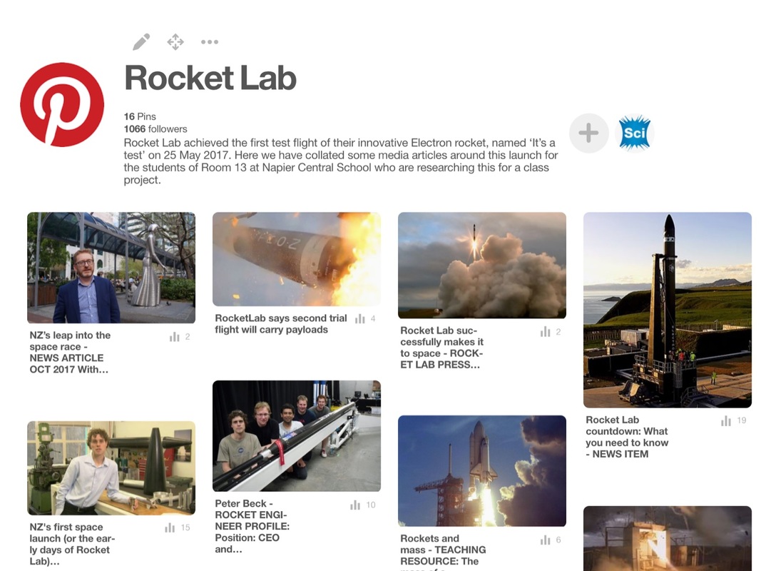 Science Learning Hub Rocket Lab Pinterest board