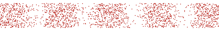 Longitudinal air particle wave diagram.