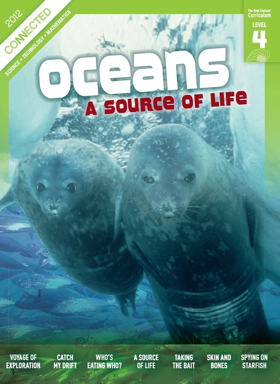 Cover: 2012 level 4 Connected journal ‘Oceans: a source of life'
