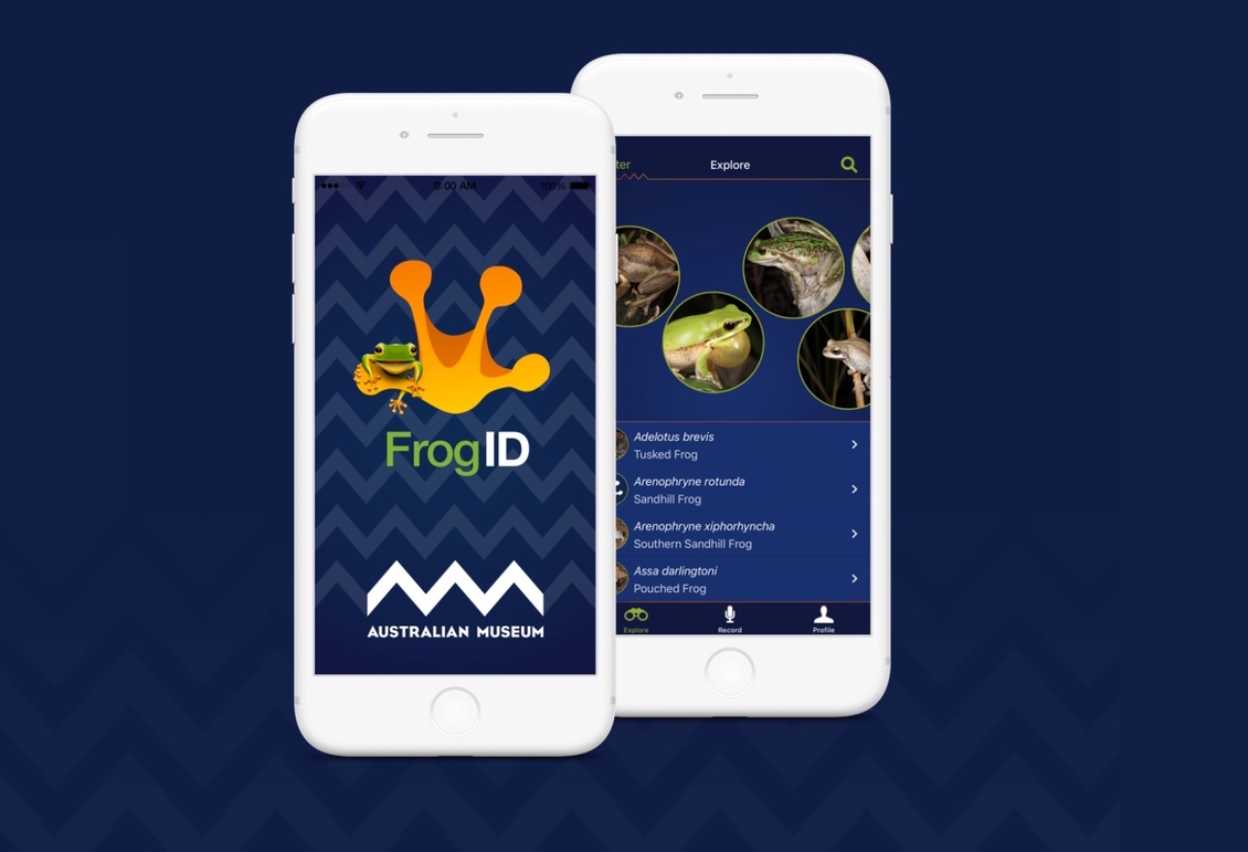 FrogID citizen science project app.