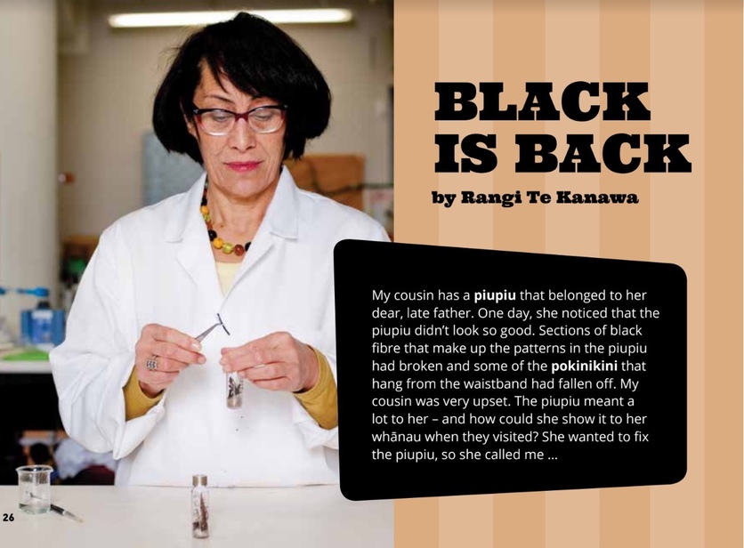 Cover of 2014 level 4 Connected journal article: Black is back