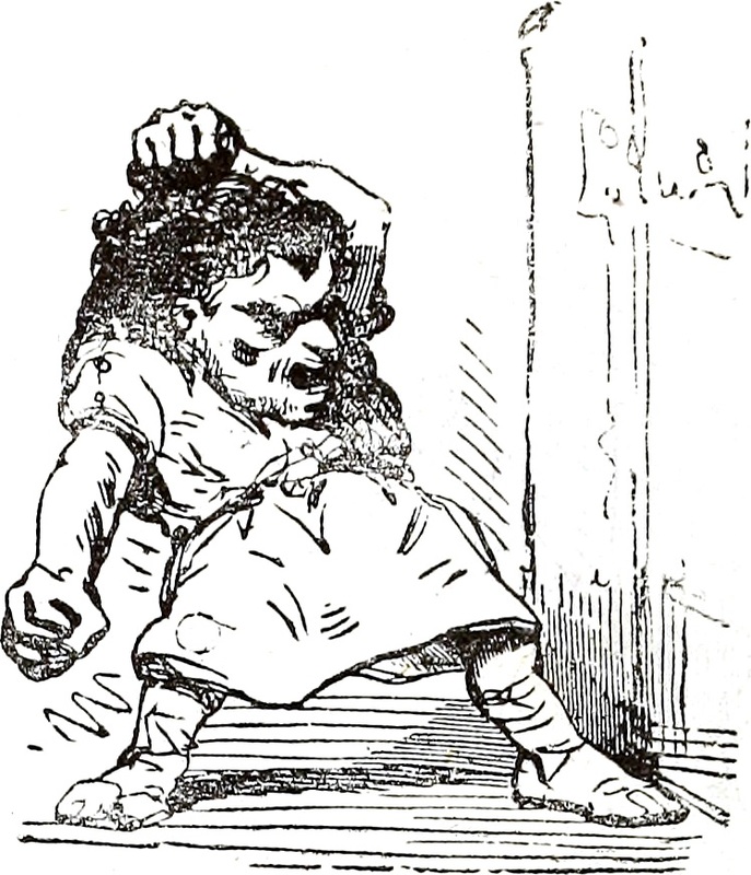 1863 illustration of a Kobold German small, goblin-like creature