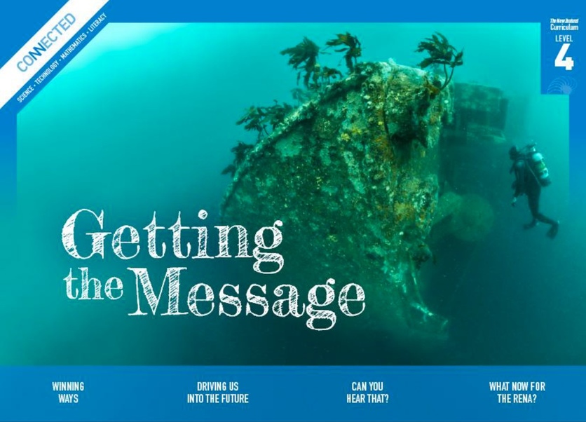 Cover of 2016 level 4 Connected journal ‘Getting the message’