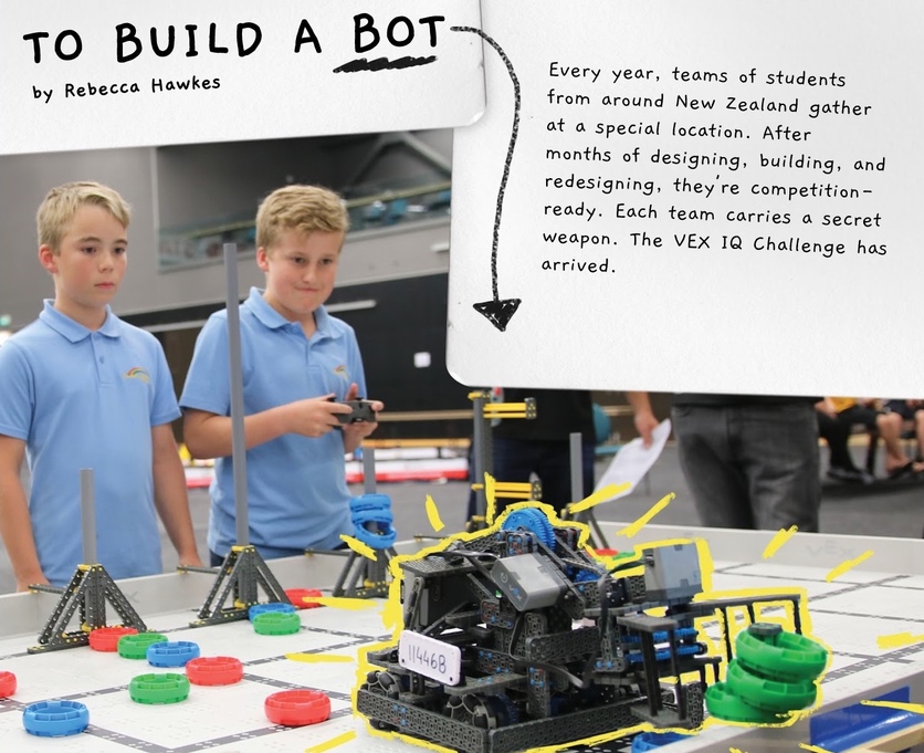 Cover of 2018 Connected journal article: To build a bot