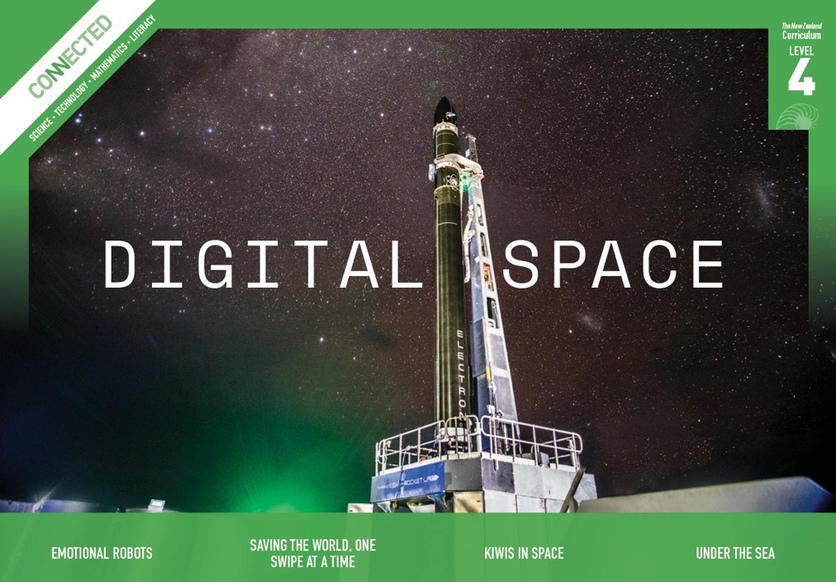 Cover of 2018 Connected Level 4 journal: Digital Space