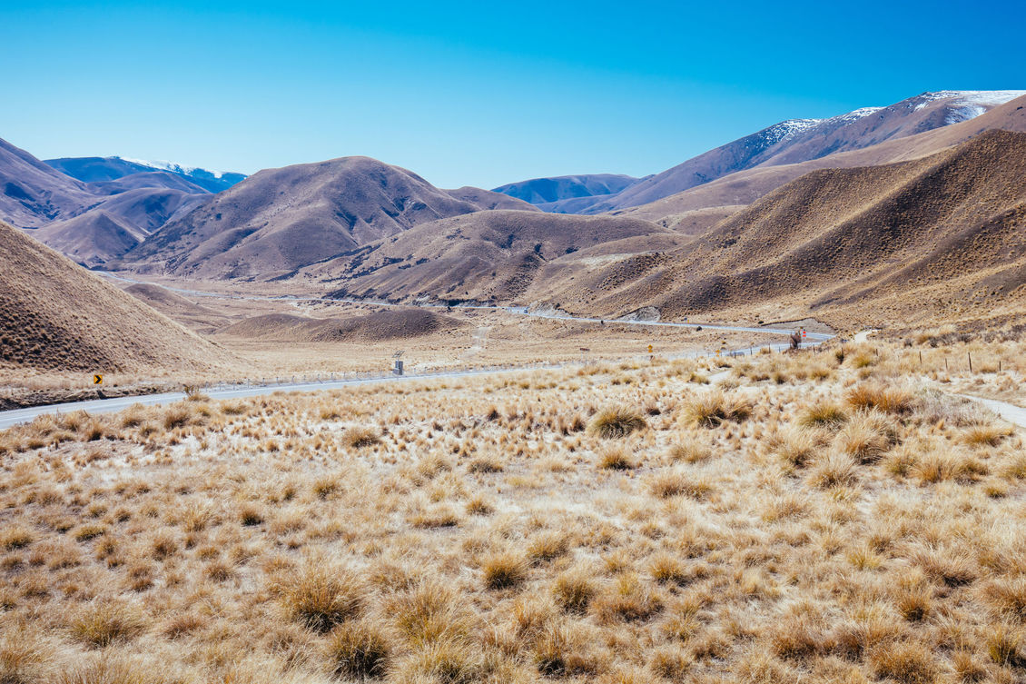 Lindis Pass, Central Otago during summer