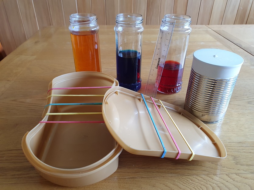 Making music shop instruments at home