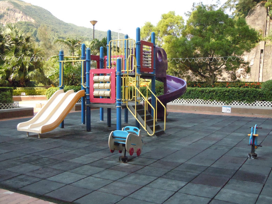 Kids playground safety surfaces. 