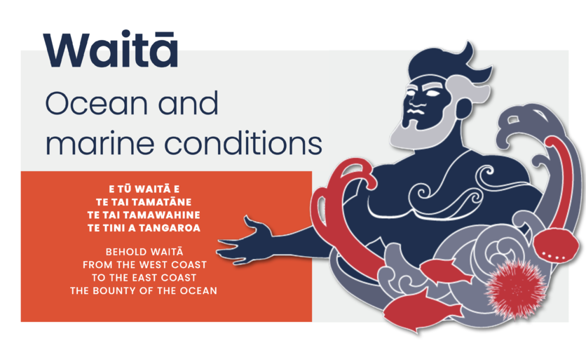 Waitā image associated with ocean and marine conditions