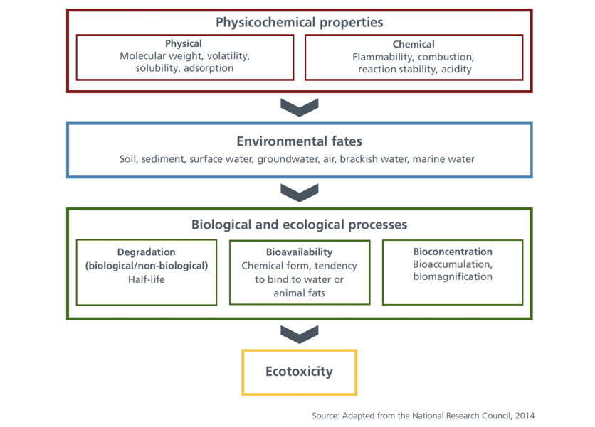 Chemical properties and processes impacting environmental fate
